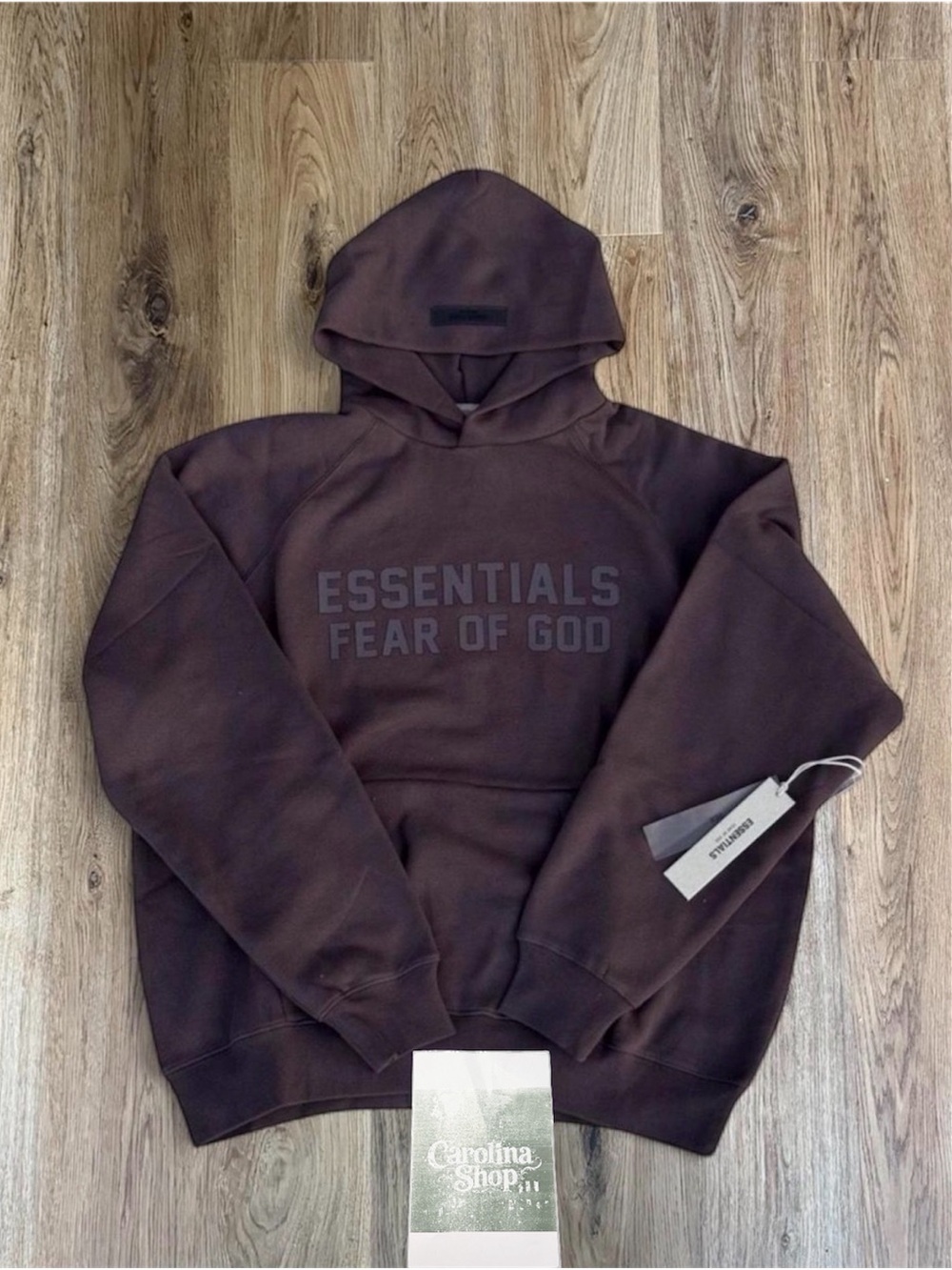 Fear of God Essentials Plum Hoodie